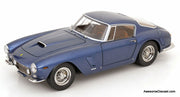 1961 Ferrari 250 GT SWB Passo Corto, Metallic Blue 1:12 Diecast Model Car by KK Scale