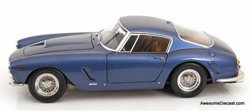 1961 Ferrari 250 GT SWB Passo Corto, Metallic Blue 1:12 Diecast
