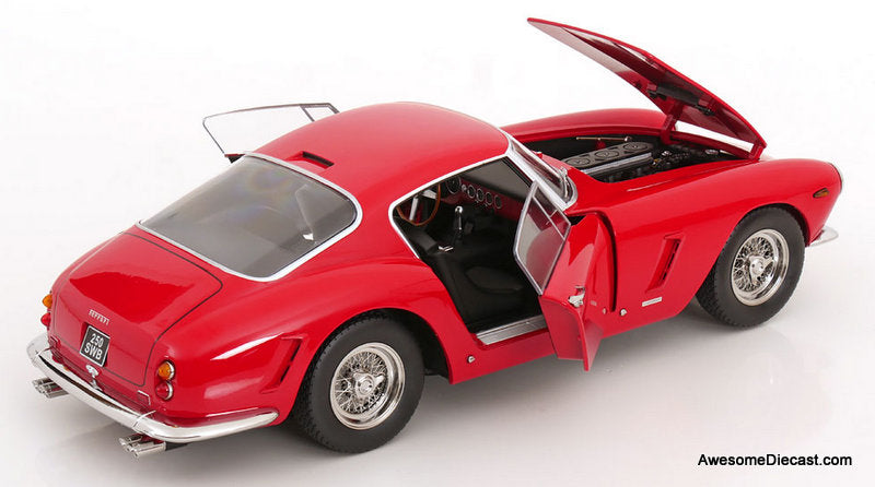 ミニカー KESS modena 250gt Ferrari 1961 closed 1961 Ferrari 250 GT SWB Passo Corto, Red 1:12 Diecast Model Car by
