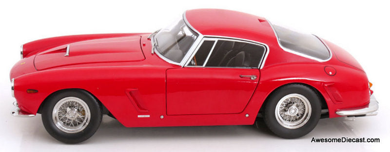 1961 Ferrari 250 GT SWB Passo Corto, Red 1:12 Diecast Model Car by KK Scale