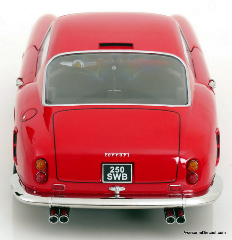 ミニカー KESS modena 250gt Ferrari 1961 closed 1961 Ferrari 250 GT SWB Passo Corto, Red 1:12 Diecast Model Car by