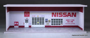 Nissan Inspection Workshop w/Lighting 1:64 Diorama by MoreArt