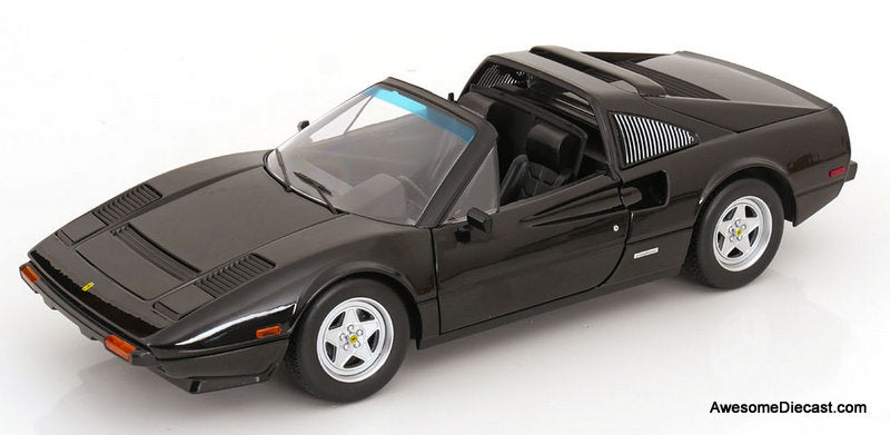 1982 Ferrari 308 GTS QV (US Version), Black 1:12 Diecast Model Car by KK Scale