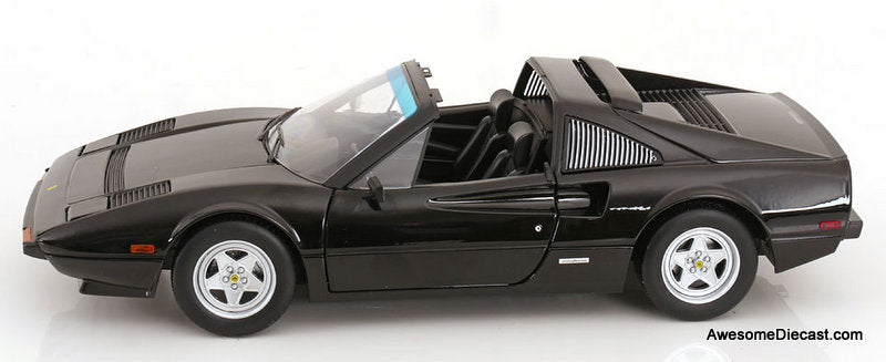 1982 Ferrari 308 GTS QV (US Version), Black 1:12 Diecast Model Car by KK Scale
