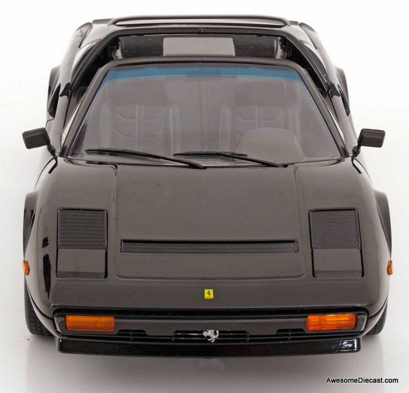 1982 Ferrari 308 GTS QV (US Version), Black 1:12 Diecast Model Car by KK Scale