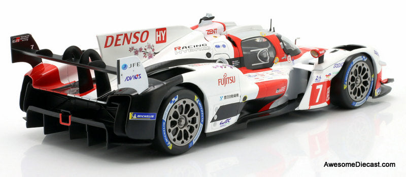 Toyota GR010 Hybrid #7 Toyota Gazoo Racing 1:18 Diecast Model Car