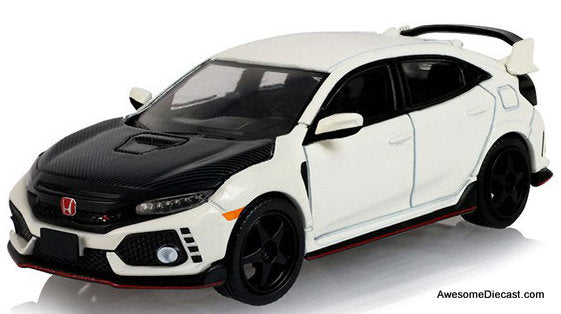 2018 Honda Civic Type-R, White 1:64 Diecast Model Car by Greenlight