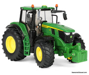 John Deere 6M 240 Tractor, Green 1:32 Diecast Model Tractor by Britains