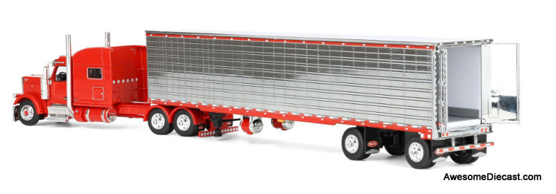 Peterbilt 589 Sleeper Tractor w/Utility Reefer Trailer, Blackjack Express LLC 1:64 Diecast Model Truck DCP by FG