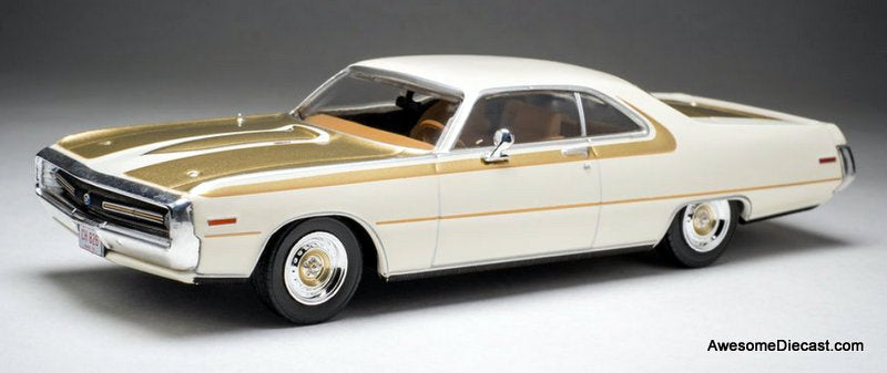 1970 Chrysler 300 Hurst, Cream/Gold 1:43 Diecast Model Car by Altaya