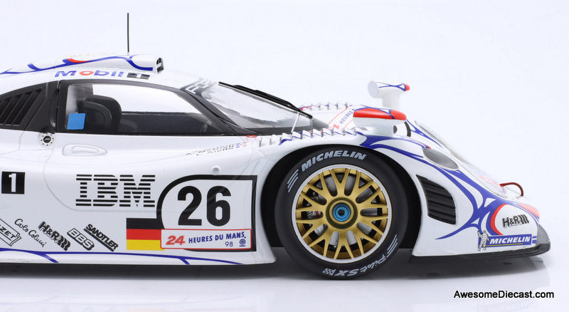 Porsche 911 GT1 #26 1:12 Diecast Model Car by Werk83