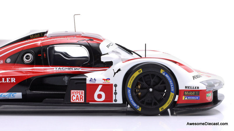 Porsche 963 #6 Porsche Penske Motorsport 24h Le Mans 2024 1:18 Diecast Model Car by IXO