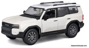 2024 Toyota Land Cruiser, Pearlescent White 1:24 Diecast Model Car by Maisto