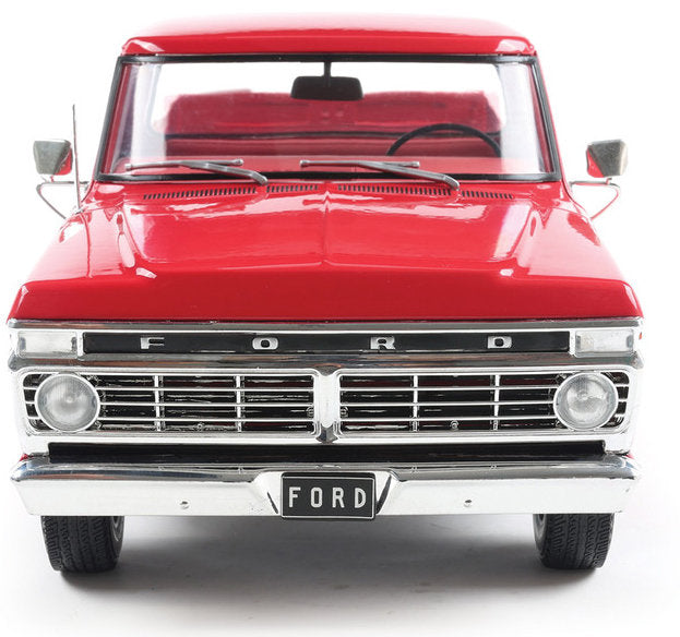 1974 Ford F-100 Pick-Up, Candy Apple Red 1:18 Diecast Model Truck by IXO