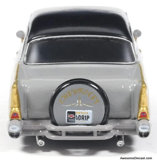 1957 Chevrolet Bel Air Low Rider, Gray 1:64 Diecast Model Car by IXO
