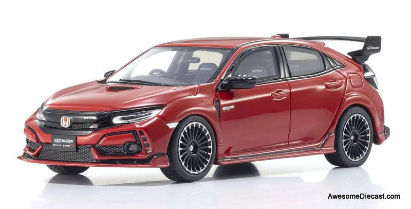 Honda Civic Type R Mugen, Red 1:43 Resin Cast Model Car by Kyosho