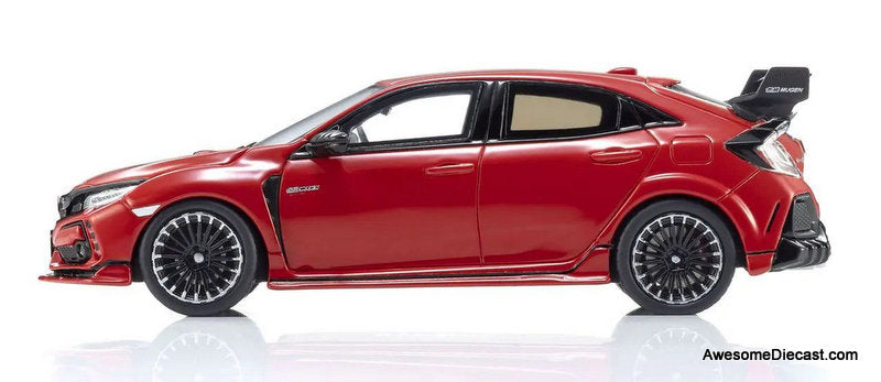 Honda Civic Type R Mugen, Red 1:43 Resin Cast Model Car by Kyosho