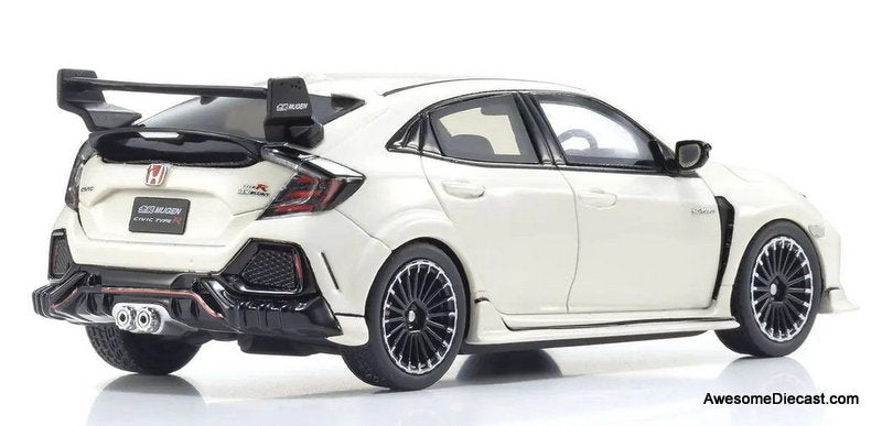 Honda Civic Type R Mugen, White 1:43 Resin Cast Model Car by Kyosho