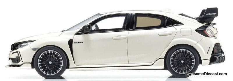 Honda Civic Type R Mugen, White 1:43 Resin Cast Model Car by Kyosho