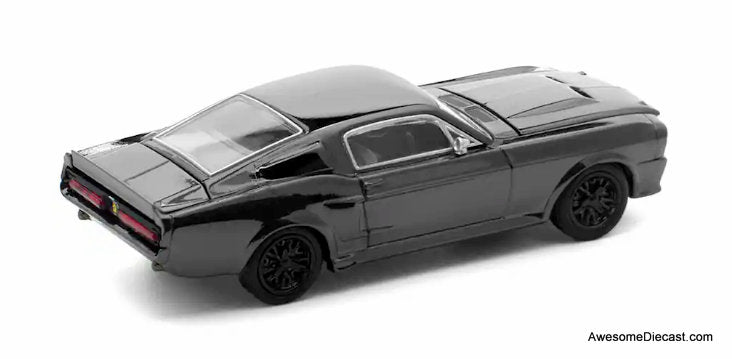 Shelby Mustang GT500, Dark Chrome 1:64 Diecast Model Car by Pop Race