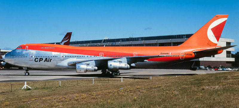 Boeing 747-217 CP Air (Reg #C-FCRE) "Empress of Australia" 1:200 Diecast Model Plane by Inflight 200