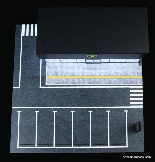 Lamborghini Dealership Diorama w/Lighting 1:64 Diorama by MoreArt