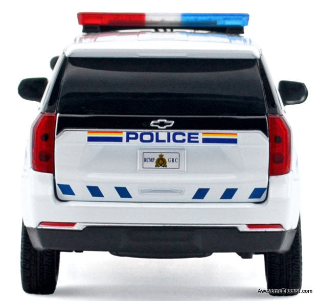 2025 Chevrolet Tahoe PPV "RCMP (Royal Canadian Mounted Police)" 1:24 Diecast Model Car by Motor Max