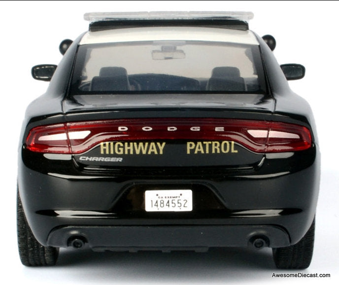 2023 Dodge Charger Pursuit California Highway Patrol 1:24 Diecast Model Car by Motor Max