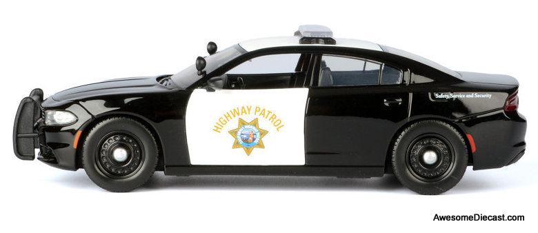 2023 Dodge Charger Pursuit California Highway Patrol 1:24 Diecast Model Car by Motor Max