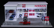 Nissan Dealership w/Lighting 1:64 Diorama by MoreArt