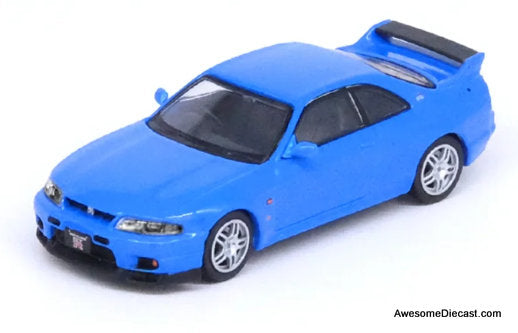 Nissan Skyline GTR R33 LM Limited, Blue 1:64 Diecast Model Car by Inno64