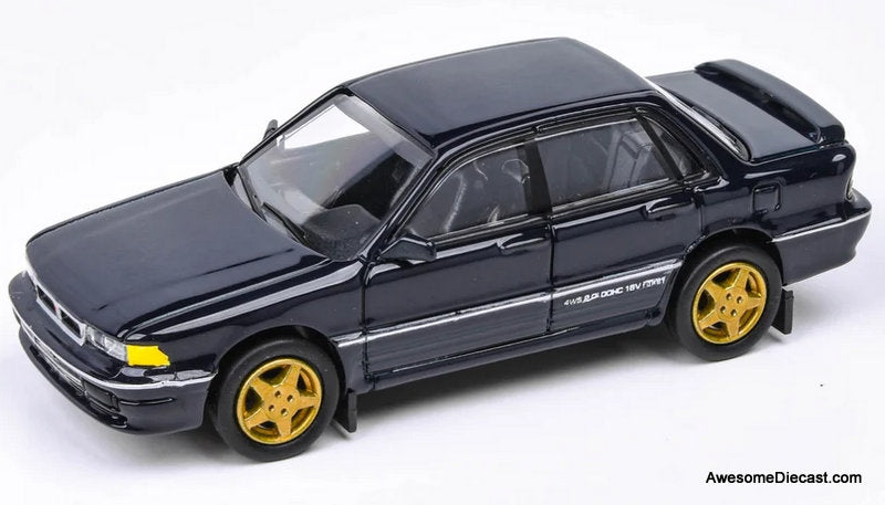 Mitsubishi Galant VR-4, Cosmic Blue 1:64 Diecast Model Car by Para64