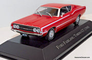 1968 Ford Fairlane Torino GT, Red 1:43 Diecast Model Car by DeAgostini