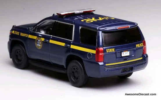 2015 Chevrolet Tahoe Police Interceptor: New York State Trooper 1:64 Diecast model Car by 596 Model