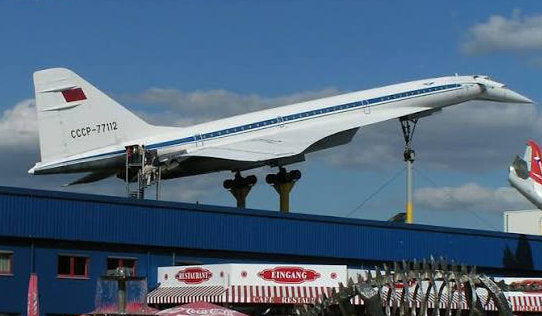 Aeroflot Tupolev TU-144D (Reg #CCCP-77112) 1:400 Diecast Model Plane by