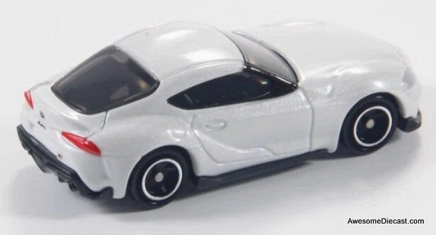 Toyota GR Supra, White 1:60 Diecast Model Car by Tomica