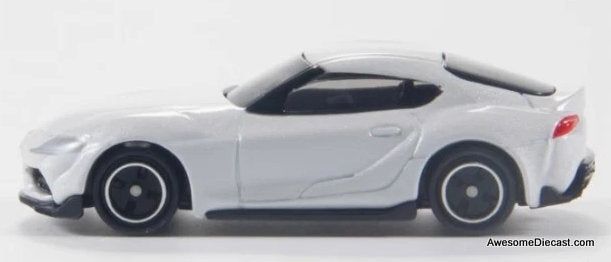 Toyota GR Supra, White 1:60 Diecast Model Car by Tomica
