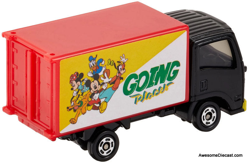 Isuzu Elf Box Truck: Mickey & Friends Diecast Model Truck by Tomica