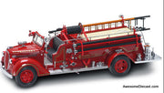 1938 Ford Rear Axle Fire Engine: Georgetown Engine Company #1 (w/Gold Plated Coin) 1:24 Diecast Model Fire Engine by Yat Ming