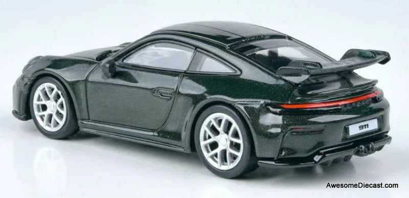 2025 Porsche 911 GT3 (992.2), Oak Green Metallic 1:64 Diecast Model Car by Para64
