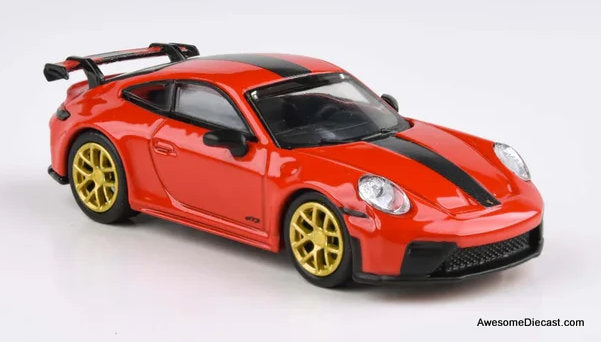 2025 Porsche 911 GT3 (992.2) Guards Red 1:64 Diecast Model Car by Para64