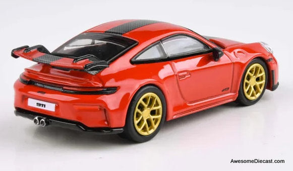 2025 Porsche 911 GT3 (992.2) Guards Red 1:64 Diecast Model Car by Para64