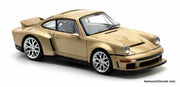 Porsche Singer DLS Turbo (Road),  Gold 1:64 Diecast Model Car by Pop Race