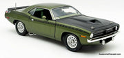 1970 Plymouth AAR Cuda, Ivy Green 1:18 Diecast Model Car by ACME