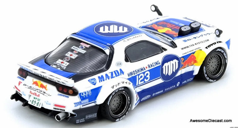 Mazda RX-7 (FD3S) RHD #123 "Pandem Rocket Bunny" Madbul Madlab 1:64 Diecast Model Car by Inno64