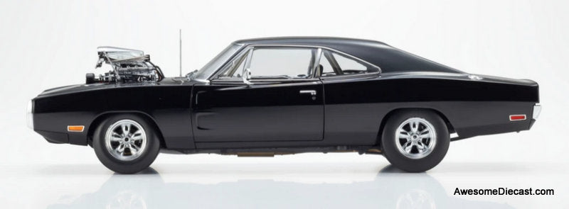 1970 Dodge Charger R/T (Dom's Charger)  The Fast & Furious (2021) 1:18 Diecast Model Car by Kyosho