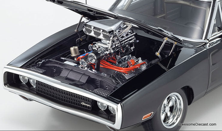 1970 Dodge Charger R/T (Dom's Charger)  The Fast & Furious (2021) 1:18 Diecast Model Car by Kyosho