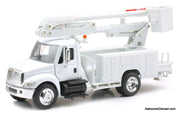 International 4200 Line Maintenance Service Truck, White 1:43 Diecast Model Truck by New Ray