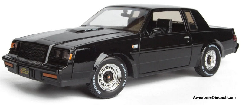 1987 Buick Grand National. Black 1:18 Diecast Model Car by Maisto