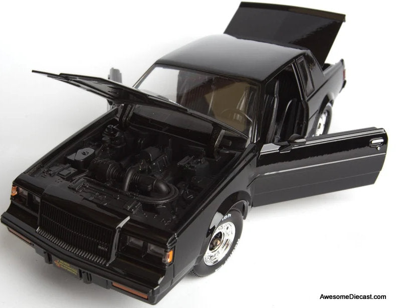 1987 Buick Grand National. Black 1:18 Diecast Model Car by Maisto